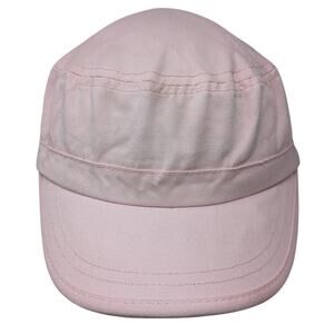 HG Cadet Army Cap Pink One Size Adjustable Strap Outdoor Blank Cotton
